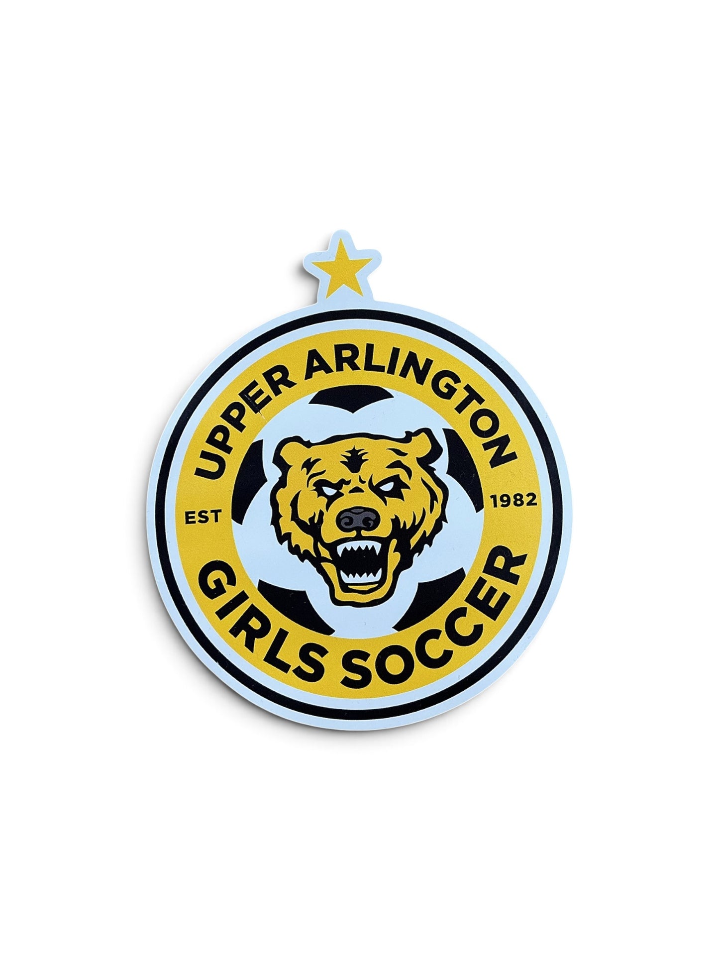 UA Girls Soccer Vehicle Magnet