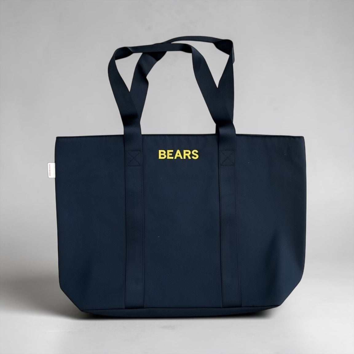 Embroidered Bears Large Motion Tote