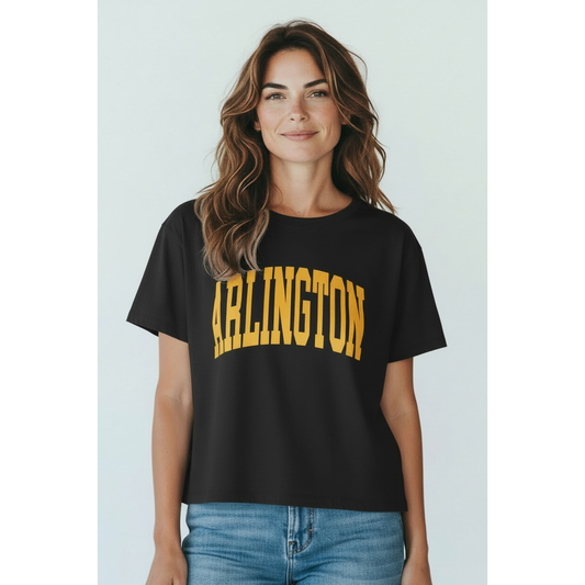Arlington Women's Heavy Weight Boxy Tee