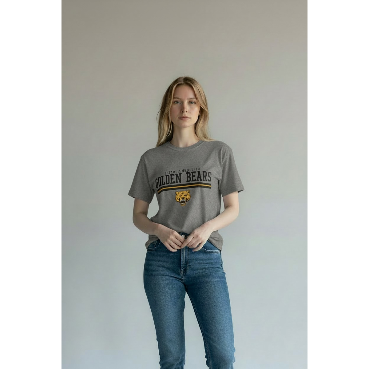 Established Golden Bears Adult Unisex Tee