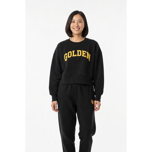 Golden Women's Heavyweight Crewneck