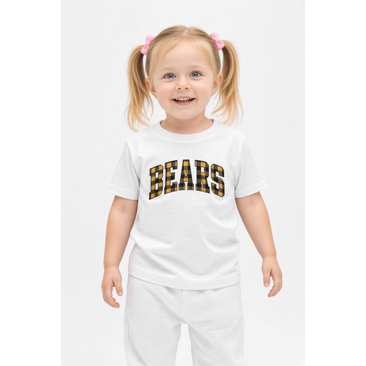 Plaid Bears Youth and Toddler Shirt