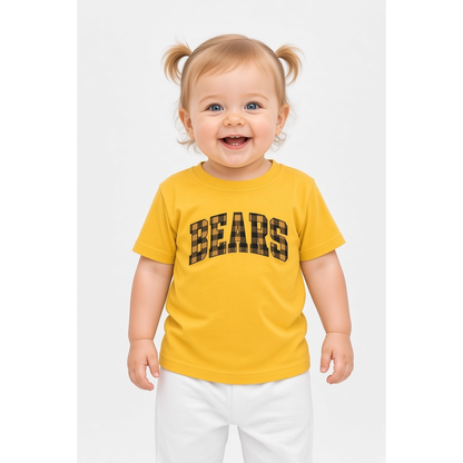 Plaid Bears Youth and Toddler Shirt