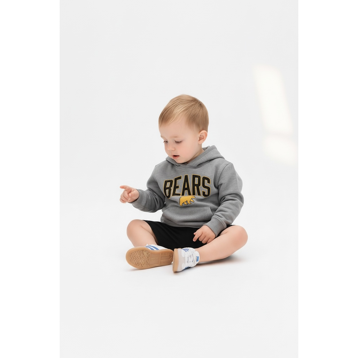 Walking Bear Toddler Hoodie