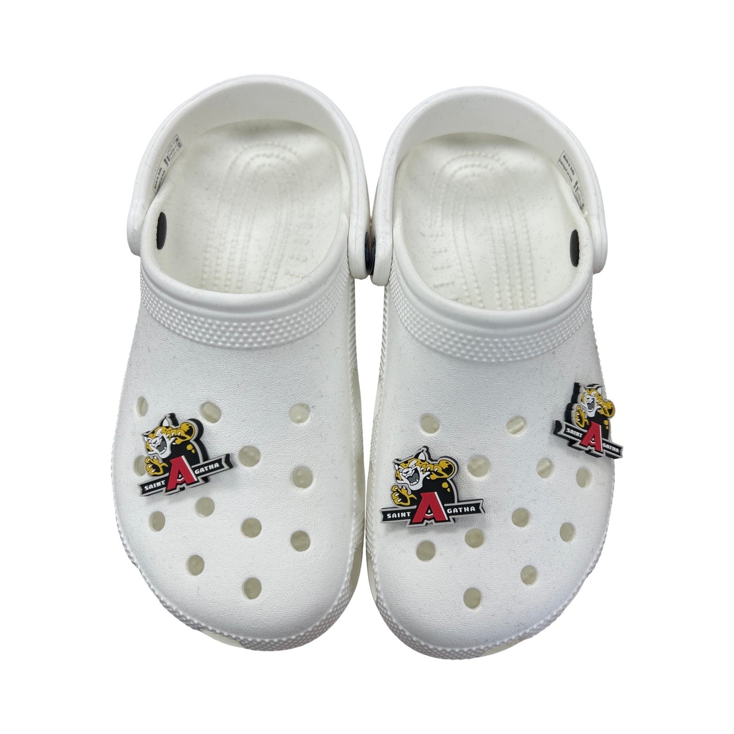 St. Agatha Wildcat Croc Jibbitz/Charms