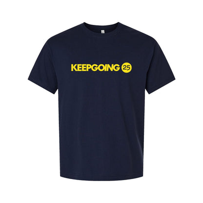 Currin- Keep Going 25 Short Sleeve Tee