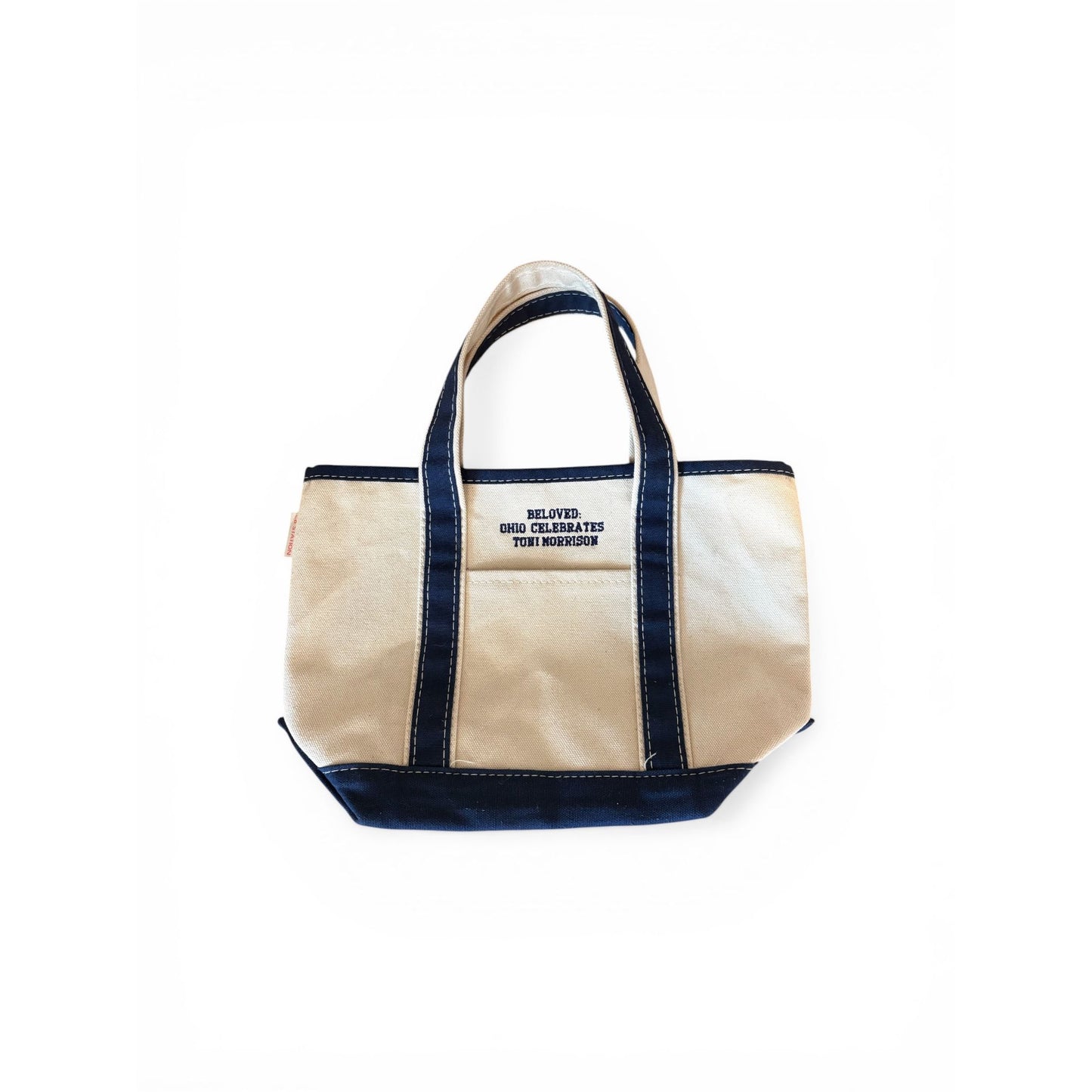 Beloved Embroidered Canvas Tote