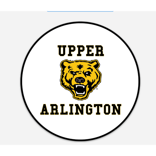 Upper Arlington White Magnet