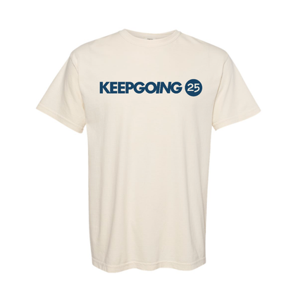 Keep Going 25 Comfort Colors Tee