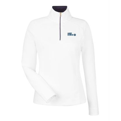Keep Going 25 Women's Embroidered 1/4 zip