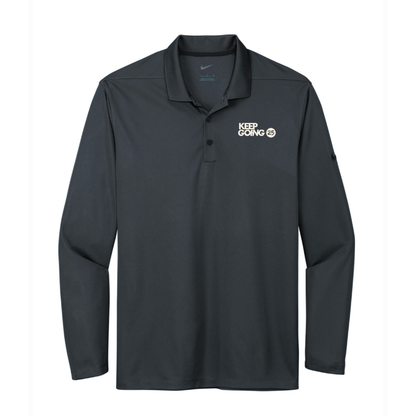 Keep Going 25 Men's Long Sleeve Nike Polo