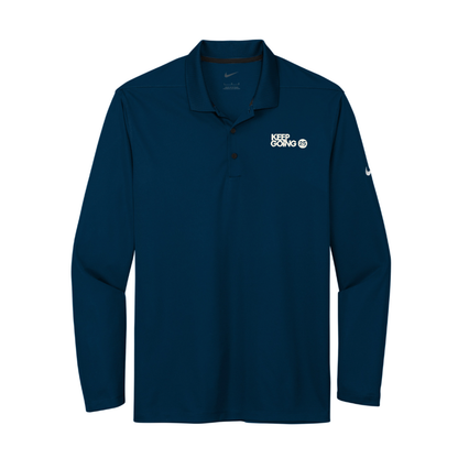Keep Going 25 Men's Long Sleeve Nike Polo