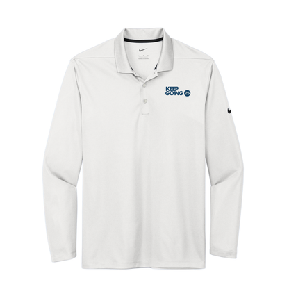 Keep Going 25 Men's Long Sleeve Nike Polo