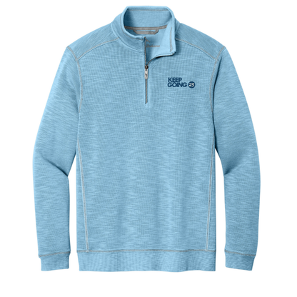KG25 Men's Embroidered Tommy Bahama 1/2-Zip