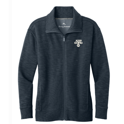Keep Going 25 Tommy Bahama Women's Embroidered Full Zip