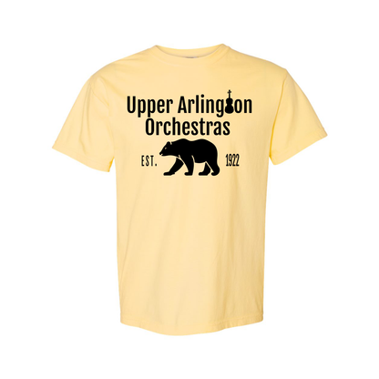 Comfort Colors: Upper Arlington Orchestras Black Bear Tee