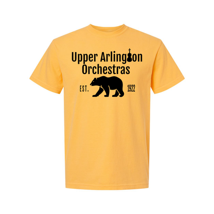 Comfort Colors: Upper Arlington Orchestras Black Bear Tee