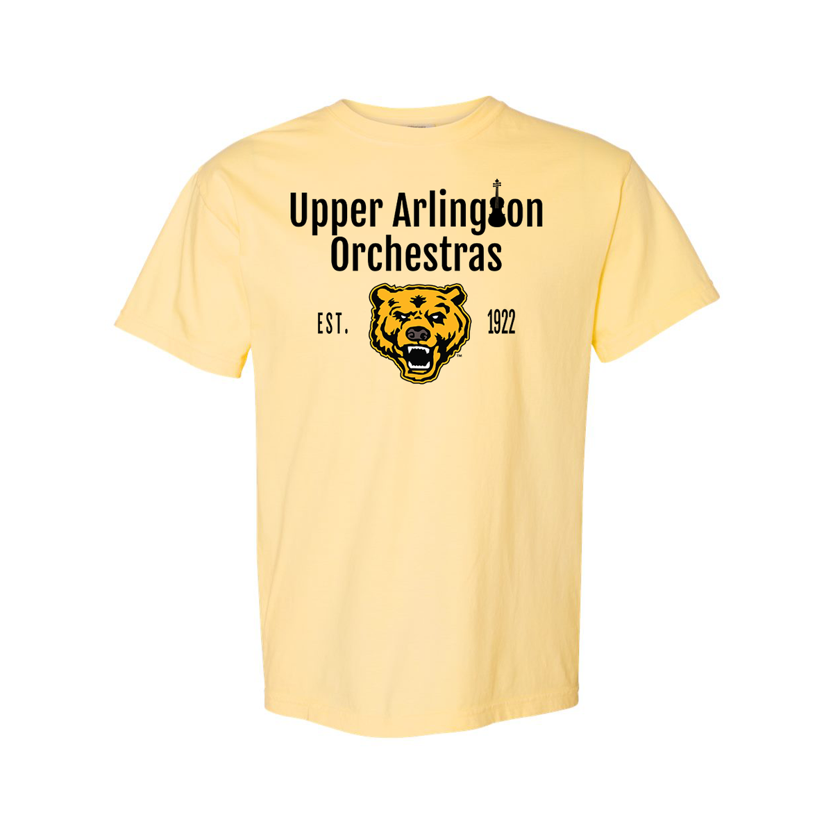 Comfort Colors: Upper Arlington Orchestras Roaring Bear Tee
