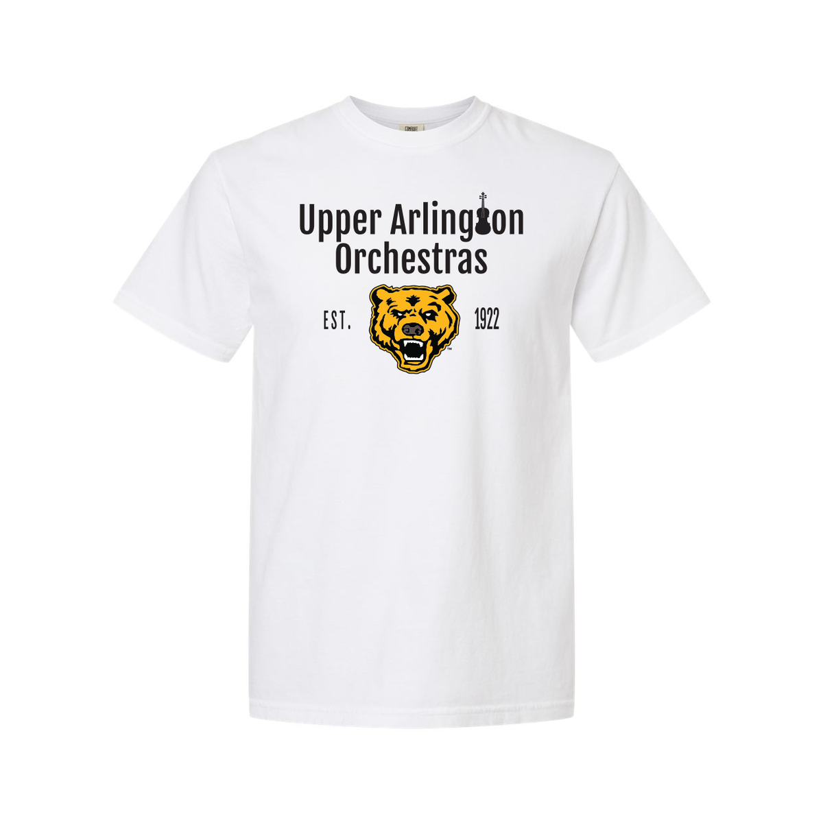 Comfort Colors: Upper Arlington Orchestras Roaring Bear Tee